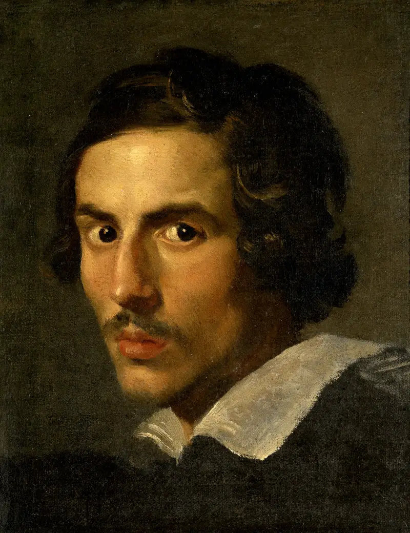Self Portrait by Gian Lorenzo Bernini - Italian Baroque Sculptor, Architect and Painter
